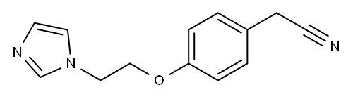 2-{4-[2-(1H-imidazol-1-yl)ethoxy]phenyl}acetonitrile