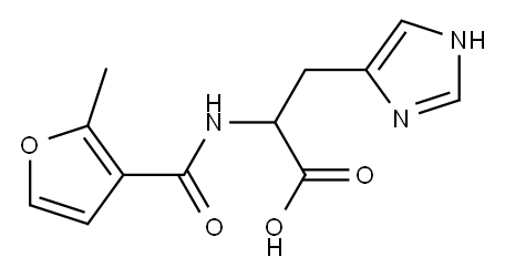 3-(1H-imidazol-4-yl)-2-[(2-methyl-3-furoyl)amino]propanoic acid|