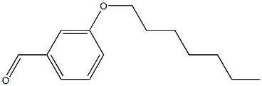 3-(heptyloxy)benzaldehyde Structure