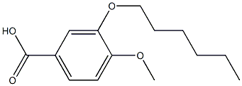 3-(hexyloxy)-4-methoxybenzoic acid
