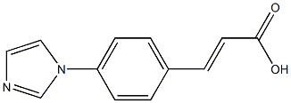 3-[4-(1H-imidazol-1-yl)phenyl]prop-2-enoic acid