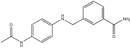 3-{[(4-acetamidophenyl)amino]methyl}benzamide
