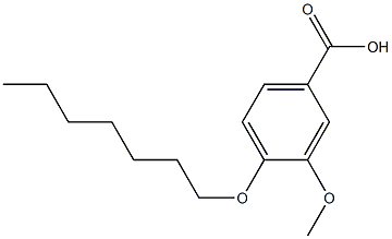 4-(heptyloxy)-3-methoxybenzoic acid