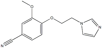 4-[2-(1H-imidazol-1-yl)ethoxy]-3-methoxybenzonitrile