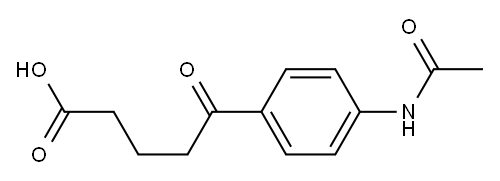 5-(4-acetamidophenyl)-5-oxopentanoic acid