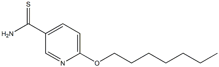 6-(heptyloxy)pyridine-3-carbothioamide Structure