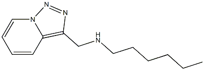 hexyl({[1,2,4]triazolo[3,4-a]pyridin-3-ylmethyl})amine|