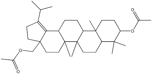 3a-[(acetyloxy)methyl]-1-isopropyl-5a,5b,8,8,11a-pentamethyl-3,3a,4,5,5a,5b,6,7,7a,8,9,10,11,11a,11b,12,13,13a-octadecahydro-2H-cyclopenta[a]chrysen-9-yl acetate