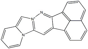 acenaphtho[1,2-e]pyrido[1',2':3,4]imidazo[1,2-b]pyridazin-8-ium