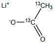 Acetic  acid-13C2  lithium  salt