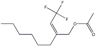 Acetic acid (Z)-2-(2,2,2-trifluoroethylidene)octyl ester