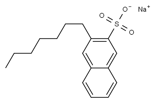 3-Heptyl-2-naphthalenesulfonic acid sodium salt