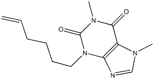 3-(5-Hexenyl)-1,7-dimethylxanthine