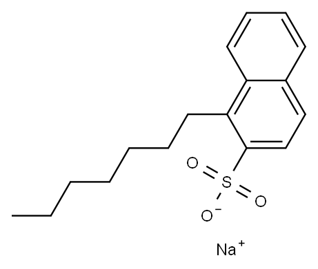 1-Heptyl-2-naphthalenesulfonic acid sodium salt|