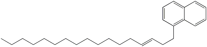 1-(3-Heptadecenyl)naphthalene Structure