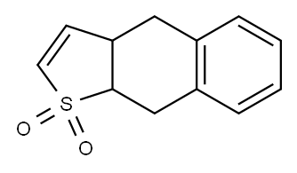 3a,4,9,9a-Tetrahydronaphtho[2,3-b]thiophene 1,1-dioxide Structure
