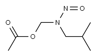 Acetic acid (isobutylnitrosoamino)methyl ester