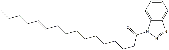 1-(11-Hexadecenoyl)-1H-benzotriazole Structure