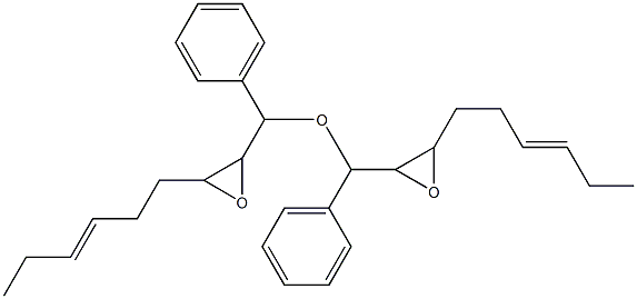 3-(3-Hexenyl)phenylglycidyl ether Structure