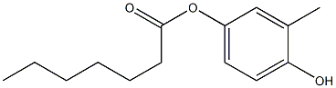 Heptanoic acid 4-hydroxy-3-methylphenyl ester