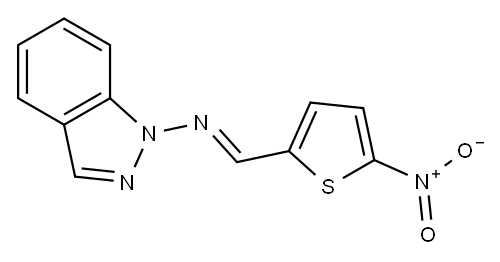 2-[(1H-Indazol-1-yl)iminomethyl]-5-nitrothiophene