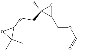 Acetic acid [(2R,3R)-3-[2-(3,3-dimethyloxiranyl)ethyl]-3-methyloxiranyl]methyl ester|