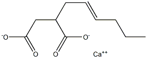 2-(2-Hexenyl)succinic acid calcium salt|