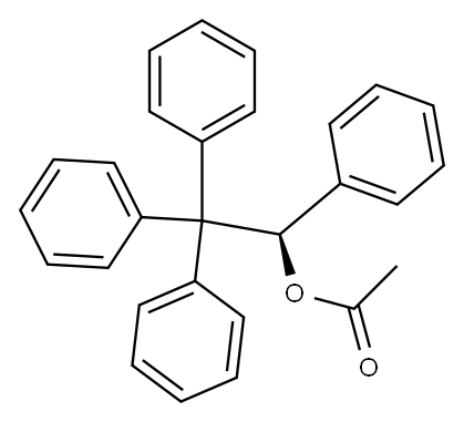 (+)-Acetic acid (R)-1,2,2,2-tetraphenylethyl ester