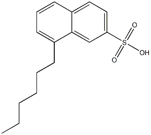 8-Hexyl-2-naphthalenesulfonic acid