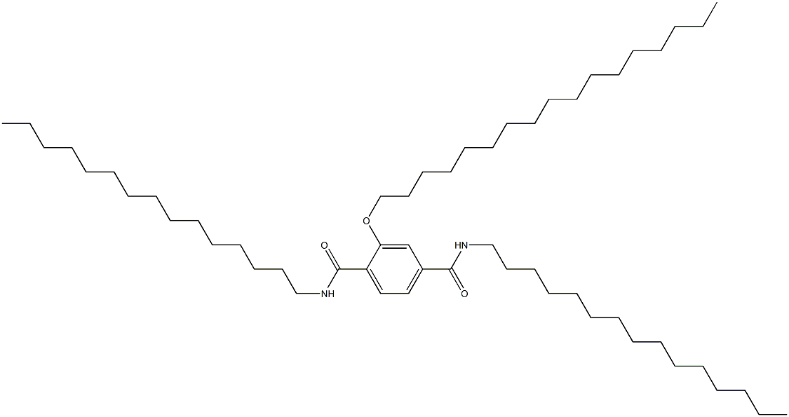 2-(Heptadecyloxy)-N,N'-dipentadecylterephthalamide