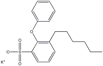3-Hexyl-2-phenoxybenzenesulfonic acid potassium salt