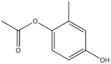 Acetic acid 4-hydroxy-2-methylphenyl ester