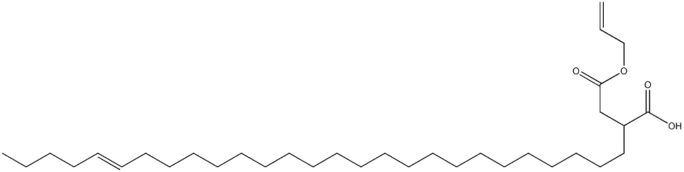 2-(22-Heptacosenyl)succinic acid 1-hydrogen 4-allyl ester Structure