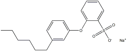2-(3-Hexylphenoxy)benzenesulfonic acid sodium salt