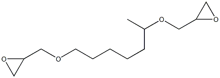 2,2'-[1,6-Heptanediylbis(oxymethylene)]bis(oxirane) Structure