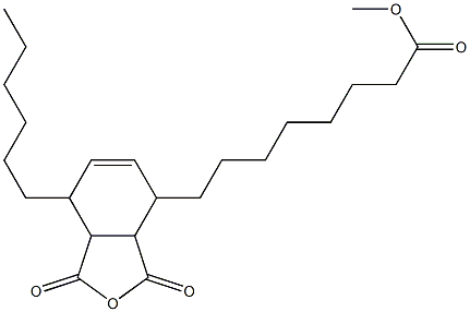3-Hexyl-6-[7-(methoxycarbonyl)heptyl]-4-cyclohexene-1,2-dicarboxylic anhydride