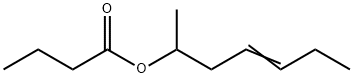 HEPT-4-ENYL-2BUTYRATE Structure