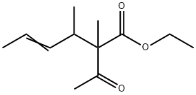 4-Hexenoic acid, 2-acetyl-2,3-dimethyl-, ethyl ester, (E)- (stereoisom er 2)|
