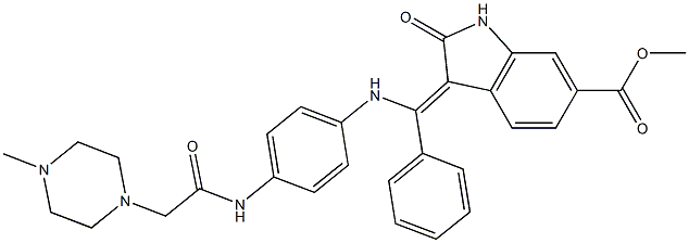Nintedanib impurity G Structure