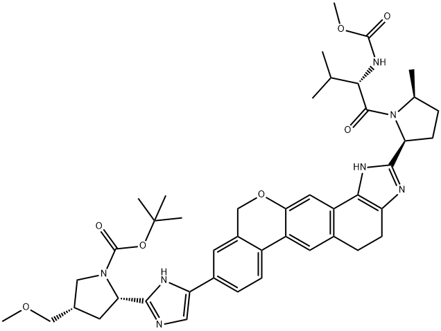 Velpatasvir intermediate Struktur
