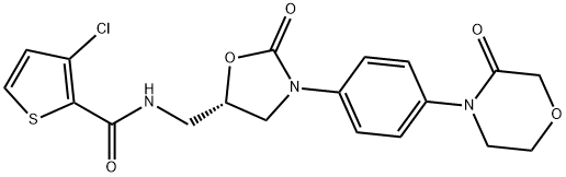 3-chloroRivaroxaban Struktur