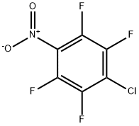 Benzene, 1-chloro-2,3,5,6-tetrafluoro-4-nitro- 结构式