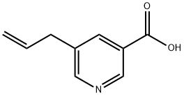 5-烯丙基烟酸, 1211525-82-4, 结构式