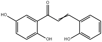 2-Propen-1-one, 1-(2,5-dihydroxyphenyl)-3-(2-hydroxyphenyl)- 结构式