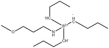 三丁基硼-3-甲氧基丙胺, 345269-15-0, 结构式