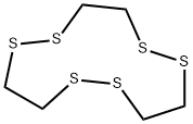 1,2,5,6,9,10-Hexathiacyclododecane Structure