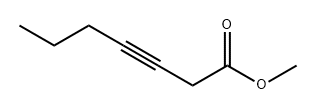 3-Heptynoic acid methyl ester Structure