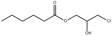 Hexanoic acid 2-hydroxy-3-chloropropyl ester|