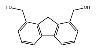 9H-Fluorene-1,8-dimethanol Structure
