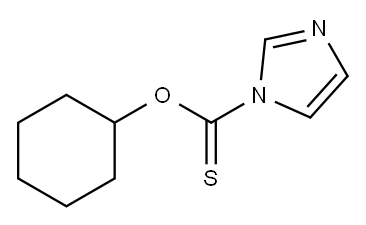 1H-Imidazole-1-carbothioic acid O-cyclohexyl ester Structure